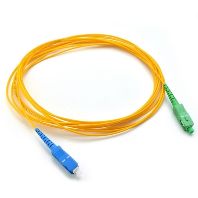 شراء SC/UPC-SC/APC سلك الألياف الضوئية البسيط LSZH جاكيت 2mm Single Mode Fiber Jumpers التصنيع عبر الإنترنت