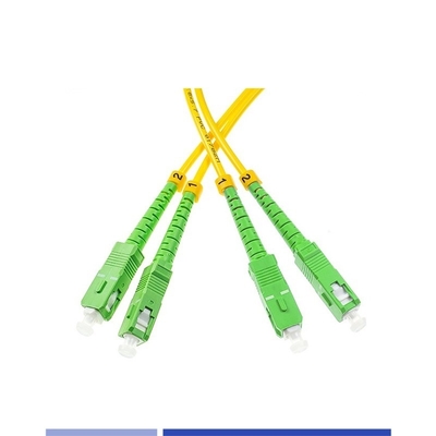 شراء سلك الألياف البصرية، SC/APC-SC/APC، SingleMode، Duplex، LSZH، 3m، 2.0mm التصنيع عبر الإنترنت