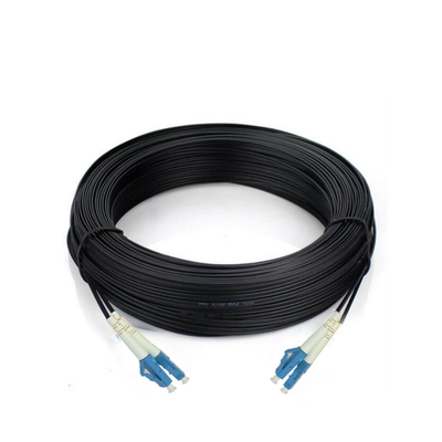 شراء خفيفة الوزن قطرة كابل التصحيح سلك LC UPC مزدوج أحادي الوضع G657A1 LSZH 3m التصنيع عبر الإنترنت