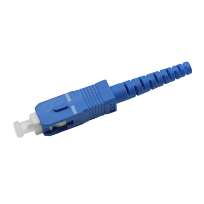 شراء SC UPC وصلة الألياف الضوئية Simplex 2.0mm Single Mode Fiber Connector التصنيع عبر الإنترنت