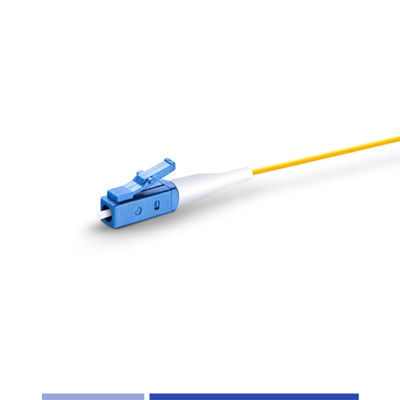 شراء LC/UPC Fiber Optic Pigtail OS2 9/125μm بسيط LSZH 1m التصنيع عبر الإنترنت