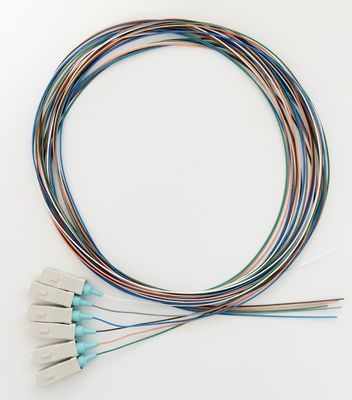 يشتري 6 ألياف SC/UPC OM3 ألياف Pigtail Aqua Boot LSZH 1m التصنيع عبر الإنترنت