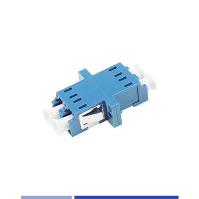 شراء المكونات المزدوجة LC UPC Fiber Connector SingleMode Plastic Housing مع اللون الأزرق التصنيع عبر الإنترنت