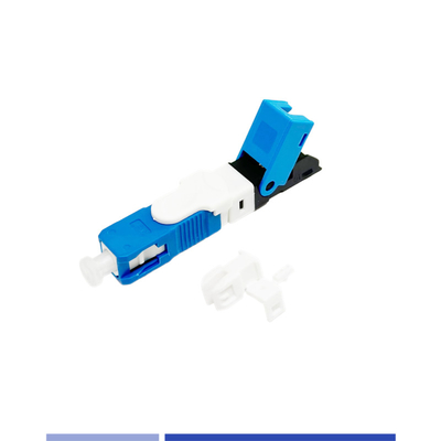 شراء SC/UPC Single-Mode Fiber Optic Quick Connector دقة عالية لحل FTTH التصنيع عبر الإنترنت