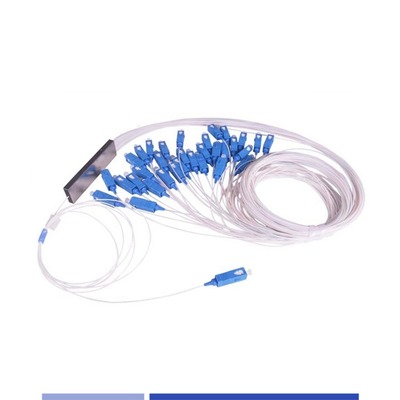 شراء وحدات صغيرة للفايبر البصرية PLC Splitter بلاكت SC/UPC SingleMode 900μM 1x16 التصنيع عبر الإنترنت