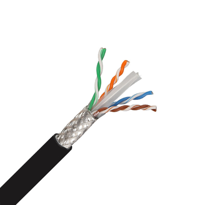 شراء كابل شبكة SFTP Cat6 النحاس الصلب 4 زوج PE 305Mtr كابل Ethernet Cat6 التصنيع عبر الإنترنت