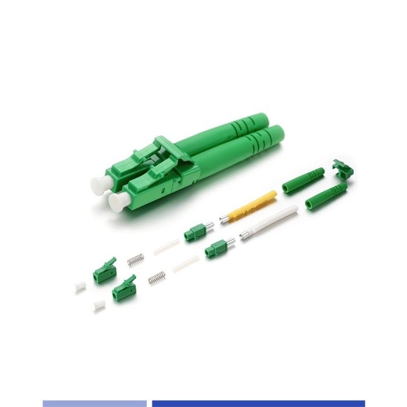 LC APC Single Mode Fiber Connector Duplex 3.0mm اتصال عالي السرعة