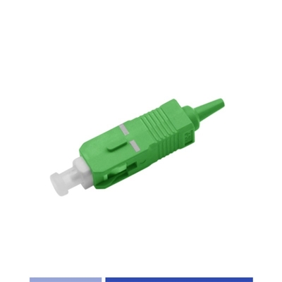SC/APC وصلة الألياف الضوئية أحادية الوضع بسيطة 0.9mm boot