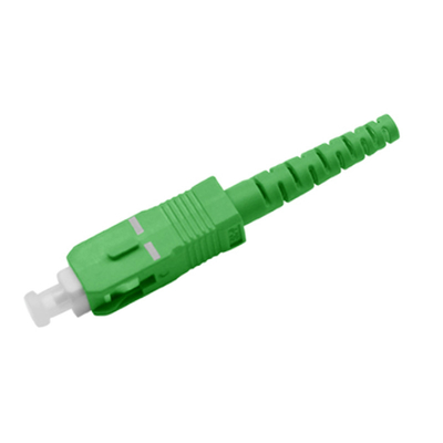الوسيلة الوحيدة SC APC Fiber Optical Connector Simplex 2.0mm boot