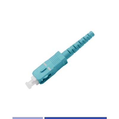 OM3 Multimode SC UPC وصلة الألياف البسيطة 2.0mm