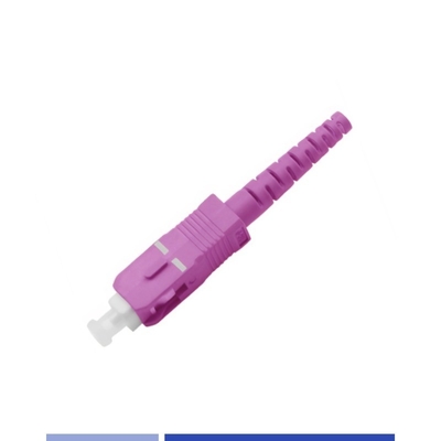 OM4 المتعدد الأوضاع الصافية الضوئية SC UPC 2.0mm الصافية البسيطة