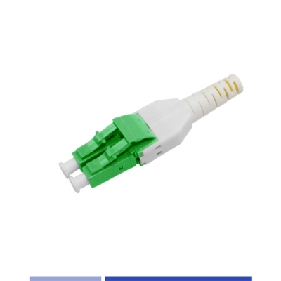 يونيبوت واحد الوضع LC APC Fiber Connector Duplex 3mm boot