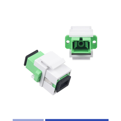 ألياف ضوئية كيوستون جاك مكيّف SC APC SingleMode Simplex Optical Coupler